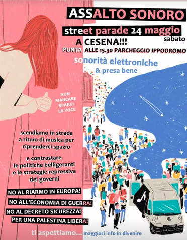 24/05/2025 – Cesena – “Assalto Sonoro” Street Parade